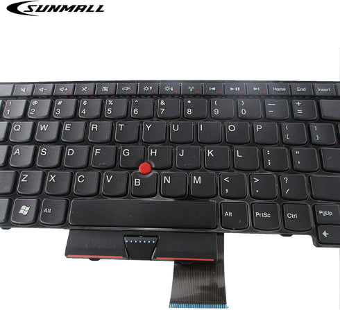 Laptop Keyboard Replacement for ThinkPad Edge E530 E530C E535 E545, 15.6 inch, Black US Layout