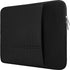 TEDNETGO 15.6 inch Laptop Sleeve, Portable Computer Case with Pockets for MacBook, HP, Dell, Asus (Black)