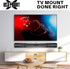 USX MOUNT Universal Soundbar Mount, TV Bracket for Soundbar with Speaker, Fits 2 Installation Options