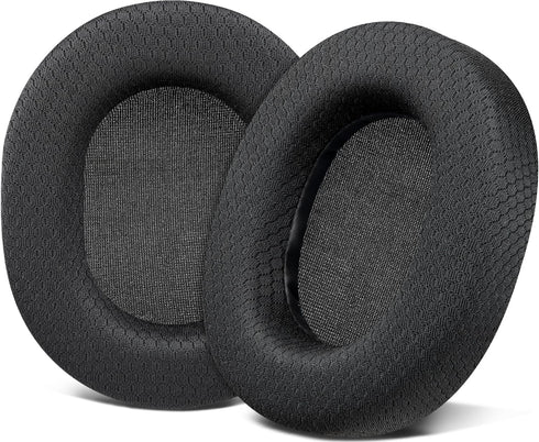 SOULWIT Earpads Replacement for SteelSeries Arctis 1/3/5/7/9 Headset, High-Density Foam Cushions (Arctis MF Black)