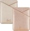 Phone Card Holder, Cell Phone Stick On Glitter PU Leather Sleeve, Credit for iPhone Samsung Most Smartphones
