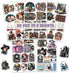 Pack of 50 PCS Waterproof Vinyl Reading Book Stickers, Aesthetic Items for Adults, Teens, Lovers, Readers, Labels Decor