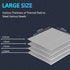 14.8 W/mK Thermal Pad, 50x90mm (0.5mm+1mm+1.5mm+2mm), Highly Efficient Heat Resistant Silicone Thermal Pads, 4 Pack