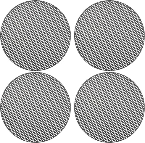 ACROPIX Universal 2.5 Inch Speaker Grills Mesh - Black Grille without Frame, Pack of 4