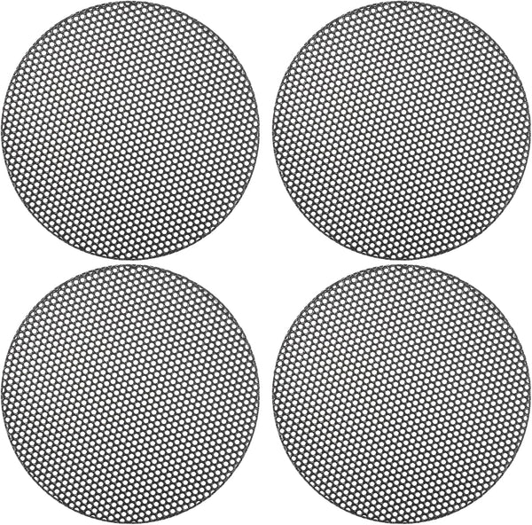 ACROPIX Universal 2.5 Inch Speaker Grills Mesh - Black Grille without Frame, Pack of 4