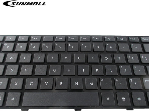 Replacement Keyboard with Frame for HP Pavilion G6 Series - Compatible with G6-2000 to G6-2300, US Layout