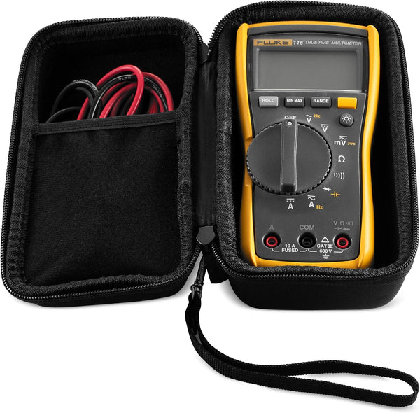 Caseling Hard Case for Fluke 117/115/101/107/106 Digital Multimeter (Case Only)