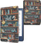 kwmobile Case Compatible with Amazon Kindle (2022/2024) Case - eReader Cover - Library