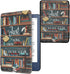 kwmobile Case Compatible with Amazon Kindle (2022/2024) Case - eReader Cover - Library