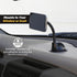 Scosche MAGWDM MagicMount Flex Neck Suction Cup Car Phone Mount for Dashboard/Windshield, 360° Adjustable Magnetic