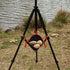Soho Urban Artist Stone Bag for Tripod or Easel - Black with Red Trim, Weight Bag, Hammock Boom Anchor