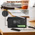 XHDATA D109 Portable Shortwave Radio, Battery Operated AM FM SW LW, DSP Good Reception, Bluetooth Speaker Alarm Clock