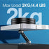 3-in-1 1/4-Inch 360-degree Projector Stand with Cable Ties Desk, Wall and Ceiling Mount with Thread, Foldable, Height