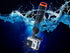 Waterproof Floating Hand Grip for GoPro Hero 12, 11, 10, 9, 8, 7, 6, 5, 4, 3, 3+, 2, 1 Session, Black Silver Camera