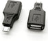 USB 2.0 Micro USB Male to USB Female OTG Adapter, 2 Pack