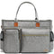 Laptop Tote Bag, Middle Size Computer Messenger Bag with 15.6'' Padded Laptop Sleeve
