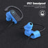 Wireless Headphones, Bluetooth 5.3, 16H Playtime, IPX7 Waterproof Sports Earbuds with Mic, Sound Isolation, Blue