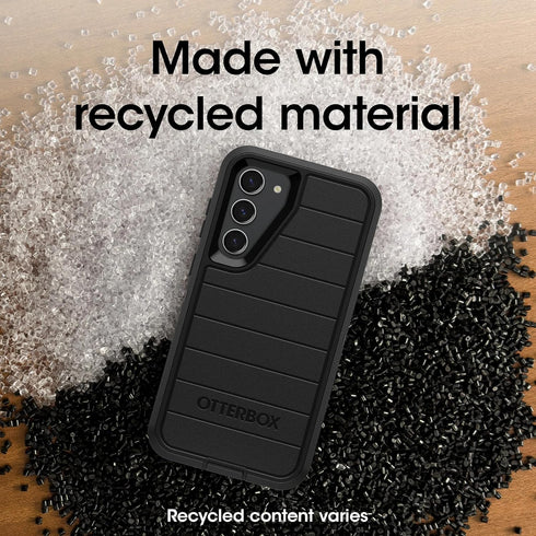 OtterBox S23 Packaging Galaxy Case Only - Defender Series - Black, Tough and Durable - with Port Protection - Case Only
