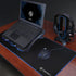 ENHANCE Cryogen 5 Gaming Laptop Cooling Pad Stand, Ultra Quiet with 7 Adjustable Height Settings
