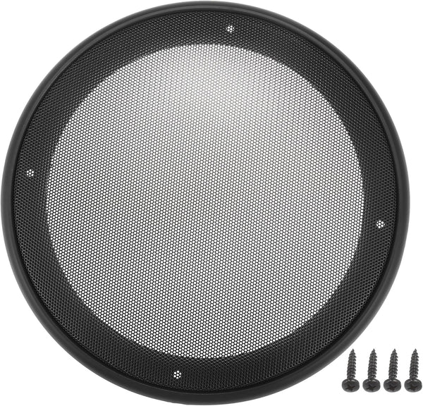 ACROPIX Universal 8" Car Speaker Grills Cover Mesh Round 8 Inch Audio Subwoofer Guard Protector Case with Mounting