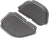 Black Metal Fairing Mesh Front Speaker Grills Cover Trim Replacement for Harley Road Glide FLTR (1998-2013)