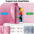 INFILAND 6th/5th 9.7 Inch 2018/2017, 2 Case for iPad Generation iPad Air Cute Glitter Clear Protective Cover for Kids