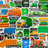 BulbaCraft Garbage Truck Stickers, Trash Truck Stickers, Garbage Party suppliess, Gifts for