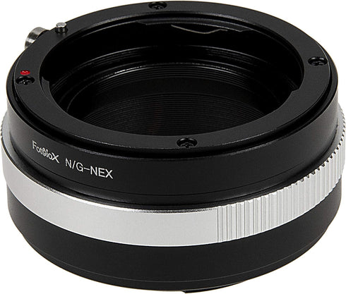 Fotodiox Lens Mount Adapter - Nikon Nikkor F Mount G-Type D/SLR Lens to Sony Alpha E-Mount
