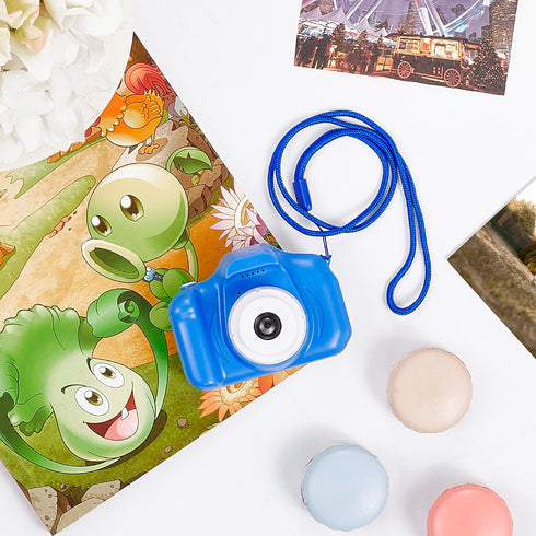 Vivitar 12 5+ Kidzcam Camera - MP HD & Video, Blue, Kids Gift