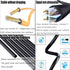 SinLoon RJ45 Ethernet Adapter Cable - 90 Degree Downward Male to Female Ethernet Switch Adapter for CAT 5/CAT 6