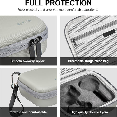 Tomat Carrying Case for Insta360 GO 3S Action, Mini Protective Storage Bag for Insta360 GO 3S/3 Action Camera