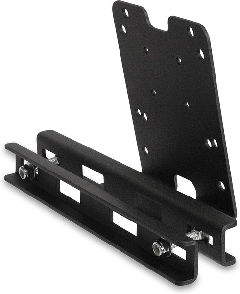 ARKON 2-Post 4-Hole 75 Mounts Taxi Headrest Mount for Tablet, Mobile Printer, or Payment Terminal, Heavy Duty Metal