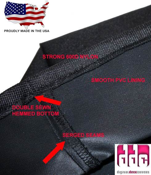 Akai Professional MPC One/MPC One + Dust Cover Protector, Water Resistant Antistatic Black Premium Fabric