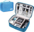 Electronics Organizer Travel Bag, Waterproof Universal Cable Storage Case for Charger, Phone, USB, SD Card, Hard Drives