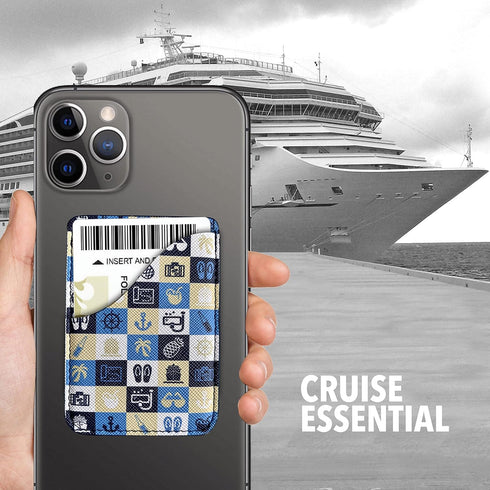 Cruise Card Holder Phone Pouch Wallet for Ship ID Key Cards - Cruise Line Essential for all Cruise Lines in 2024 & 2025