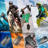 inkolelo iPhone 15 Pro Waterproof Case, Built-in Screen Full-Body Protector with Floating Strap, IP68 Waterproof Case -