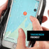 Nite Ize Runoff Waterproof Phone Case with TRU Zip Technology, IP67 Waterproof for Poolside & Beach, Charcoal