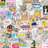 120Pcs Funny Nurse Stickers, Nursing Gift by Puraesla, Hilarious Sticker Pack, Medical
