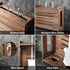 14.9 9.8 5.4 Wooden Router Shelf Wall Mount WiFi Router Storage Box Modem Cable Router Cover Organized Power Strip