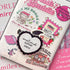 VJQ Emotional Support Kindle Grip,Heart Shape Accessories for Kindle,Phone Grip,Collapsible Stand Holder for Phone