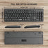 Hofotek Wired Computer Keyboard, Full Size USB Quiet Keyboard with Number Pad,Slim Compact Soft Basic Laptop Keyboard
