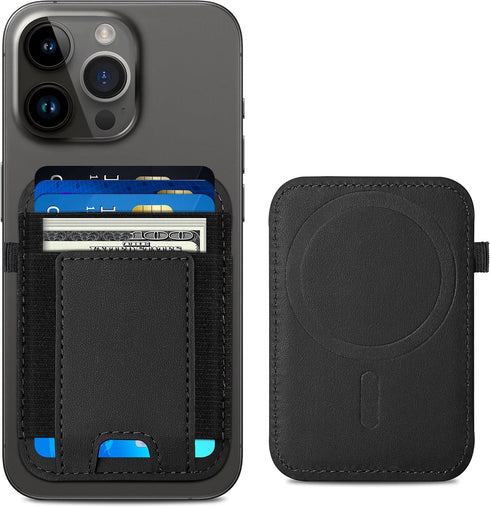 For MagSafe Wallet, Strong Magnetic Wallet for iPhone 15/14/13/12 Series, Magnetic Card Holder Wallet for iPhone Wallet
