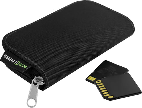 Eco-Fused Memory Card Case - Holder with 22 Slots, Fits up to 22x SD, SDHC, Micro SD, Mini SD, and 4X CF