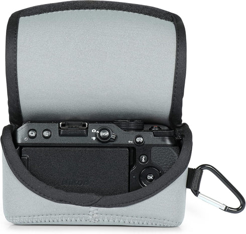 MegaGear Ultra Light Neoprene Camera Case for Nikon Z30 (16-50mm), Gray