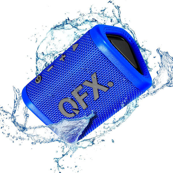 BT-ZX0 Mini Speakers - IPX7 Waterproof Portable Bluetooth Speaker with Dynamic HD Sound, Blue
