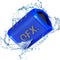 BT-ZX0 Mini Speakers - IPX7 Waterproof Portable Bluetooth Speaker with Dynamic HD Sound, Blue