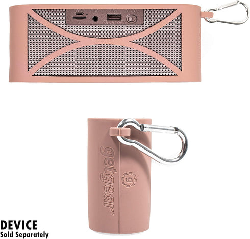 Alltravel Radio/MP3 Customized Silicone Sleeve for Antimi Bluetooth/FM Player Portable Wireless Speaker, Full