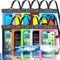 10 Pack Multicolor Universal Waterproof Phone Pouch, Large Phone Waterproof Case Dry Bag (IP68 Protection Level) for