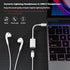 USB-C Male to Lightning Female Adapter, Type C to Lightning Converter for iPhone 15 and More