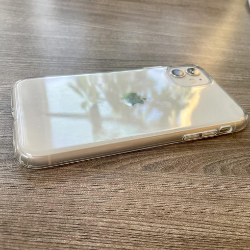 Compatible with iPhone 11 Case, Clear TPU Shockproof Bumper Cover, Anti-Scratch Protective Slim Thin Case for 11 6.1inch